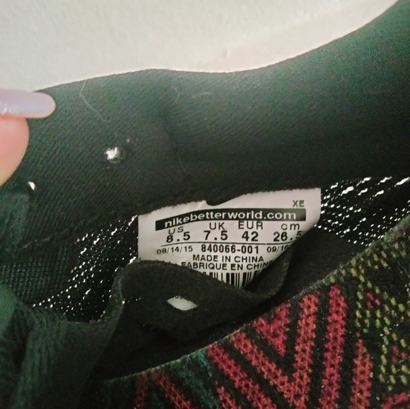 Nike Zoom Streak LT3 BHM Mens Size 8.5 Limited Edition Running Shoes 840066-001 - Picture 5 of 9